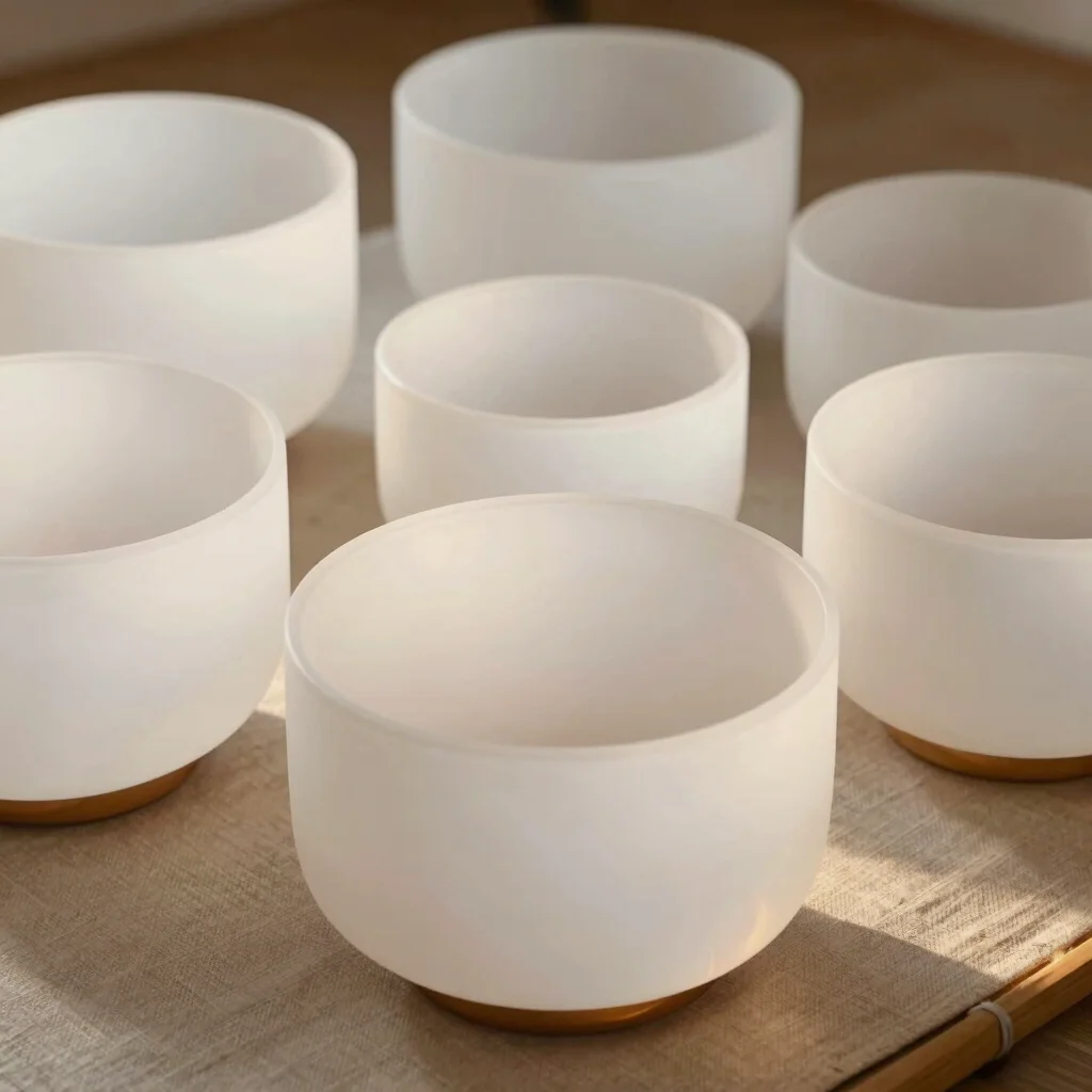 Jornada do Banho Sonoro com Taças de Cristal